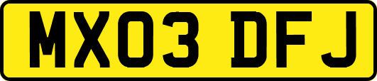 MX03DFJ
