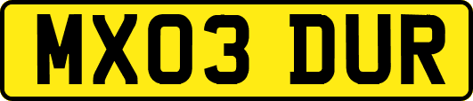 MX03DUR
