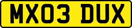 MX03DUX