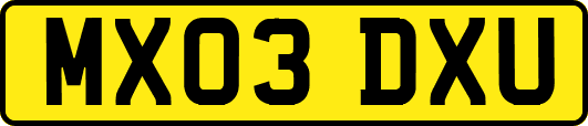 MX03DXU