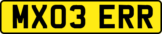 MX03ERR