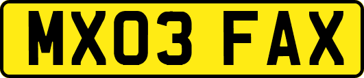 MX03FAX