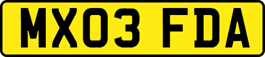 MX03FDA