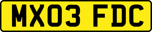 MX03FDC