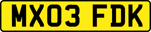 MX03FDK