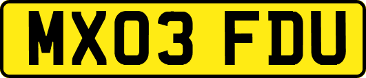 MX03FDU