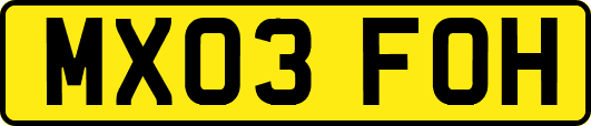 MX03FOH