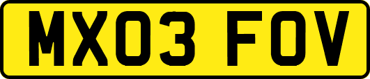 MX03FOV