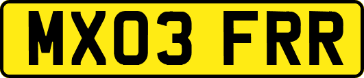 MX03FRR