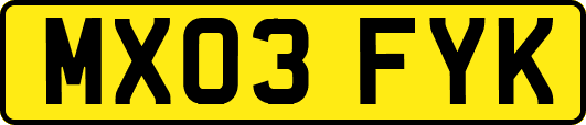 MX03FYK
