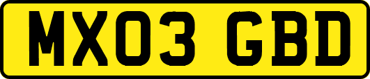 MX03GBD
