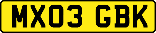 MX03GBK