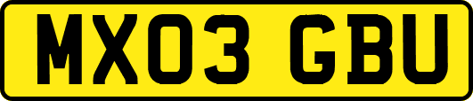 MX03GBU