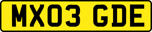 MX03GDE