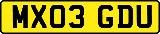 MX03GDU