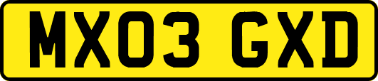 MX03GXD