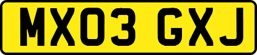 MX03GXJ