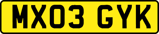 MX03GYK
