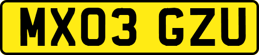MX03GZU