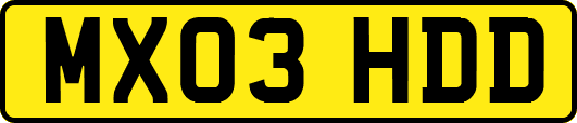 MX03HDD
