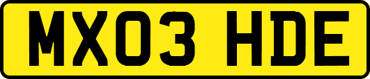 MX03HDE