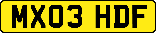 MX03HDF