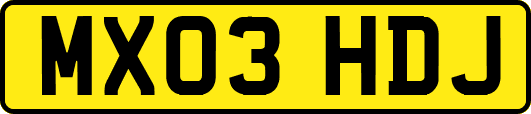 MX03HDJ