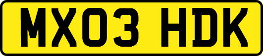 MX03HDK