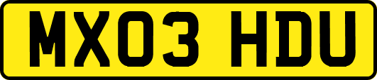 MX03HDU