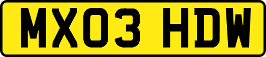 MX03HDW
