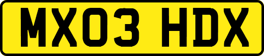MX03HDX