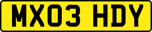 MX03HDY