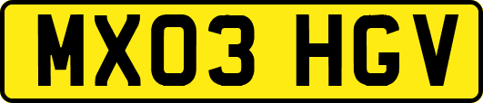 MX03HGV