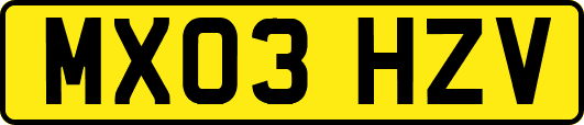MX03HZV