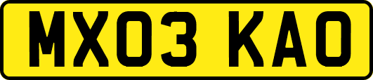 MX03KAO