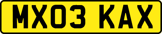 MX03KAX