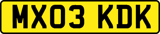 MX03KDK
