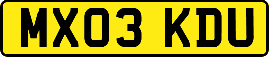 MX03KDU