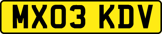 MX03KDV