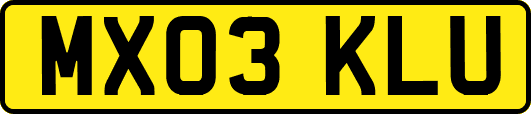 MX03KLU