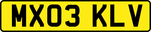 MX03KLV