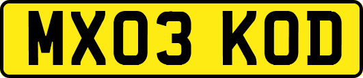MX03KOD