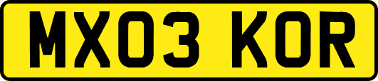 MX03KOR