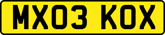 MX03KOX