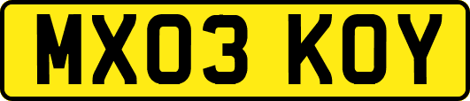 MX03KOY