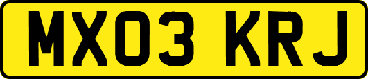 MX03KRJ