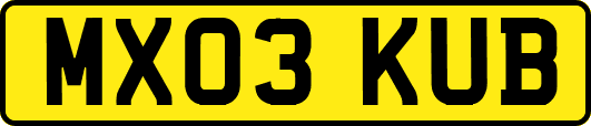 MX03KUB