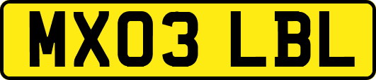 MX03LBL
