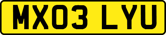 MX03LYU
