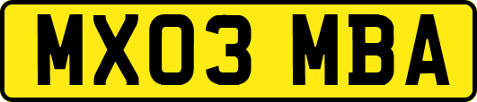MX03MBA